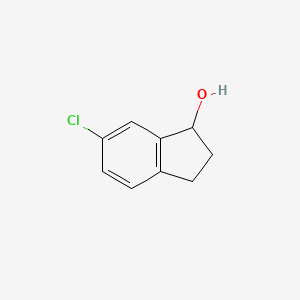 molecular formula C9H9ClO B1416604 6-chloro-2,3-dihydro-1H-inden-1-ol CAS No. 52085-98-0