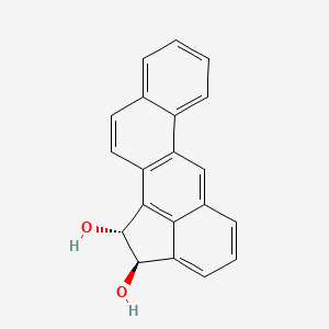 molecular formula C20H14O2 B14166057 Benz(j)aceanthrylene-1,2-diol, 1,2-dihydro-, trans- CAS No. 93673-36-0