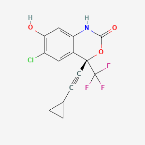 molecular formula C14H9ClF3NO3 B1416612 7-Hydroxyefavirenz CAS No. 252343-24-1