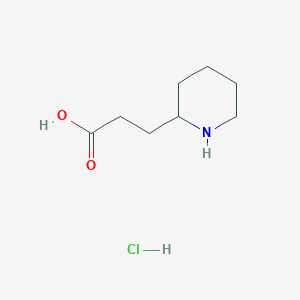 3-(Piperidin-2-yl)propanoic acid hydrochloride