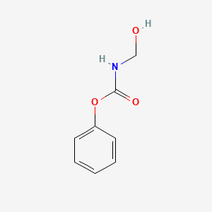 molecular formula C8H9NO3 B14166403 Phenyl (hydroxymethyl)carbamate CAS No. 35657-72-8