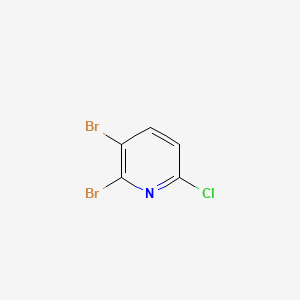 molecular formula C5H2Br2ClN B1416648 2,3-Dibromo-6-chloropyridine CAS No. 885952-16-9