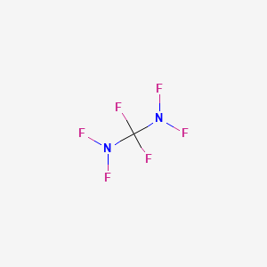 molecular formula CF6N2 B14166488 Hexafluoromethanediamine CAS No. 4394-93-8