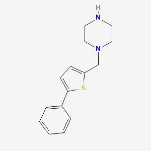 1-[(5-Phenylthien-2-yl)methyl]piperazine