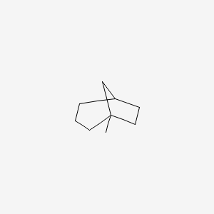 molecular formula C9H16 B14166612 1-Methylbicyclo[3.2.1]octane CAS No. 3673-75-4