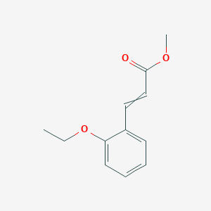molecular formula C12H14O3 B14166657 Methyl 3-(2-ethoxyphenyl)prop-2-enoate CAS No. 923955-22-0