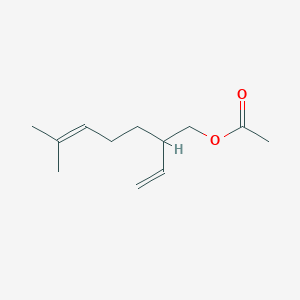 molecular formula C12H20O2 B14166739 Myrcenylacetat 