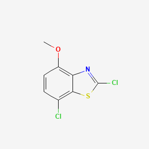 molecular formula C8H5Cl2NOS B1416675 2,7-Dichloro-4-methoxy-benzothiazole CAS No. 855282-63-2