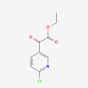 Ethyl 6-chloro-3-pyridylglyoxylate