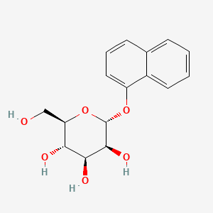 molecular formula C16H18O6 B1416679 1-Naphthyl alpha-D-mannopyranoside CAS No. 83833-13-0