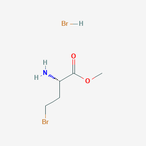 (S)-Methyl 2-amino-4-bromobutanoate hydrobromide