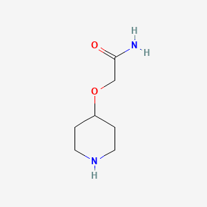 2-(4-Piperidinyloxy)acetamide