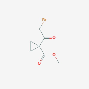 Methyl 1-(2-bromoacetyl)cyclopropanecarboxylate