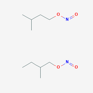molecular formula C10H22N2O4 B14167014 Amyl nitrates 