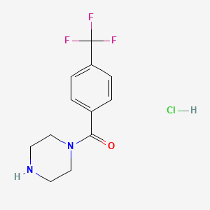 1-[4-(Trifluoromethyl)benzoyl]piperazine hydrochloride