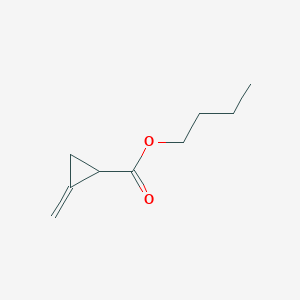 molecular formula C9H14O2 B14167159 Butyl 2-methylidenecyclopropane-1-carboxylate CAS No. 88787-24-0