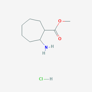 Methyl 2-aminocycloheptane-1-carboxylate hydrochloride