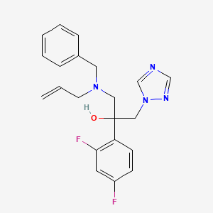 molecular formula C21H22F2N4O B1416726 Cytochrome P450 14a-demethylase inhibitor 1a CAS No. 1155360-99-8