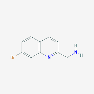 molecular formula C10H9BrN2 B14167265 (7-Bromoquinolin-2-YL)methanamine CAS No. 1196153-88-4