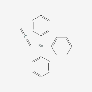 molecular formula C21H18Sn B14167357 Triphenyl(propa-1,2-dienyl)stannane CAS No. 4104-90-9