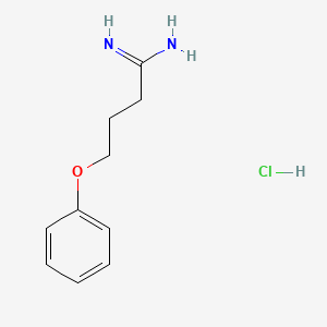 4-Phenoxybutanimidamide hydrochloride