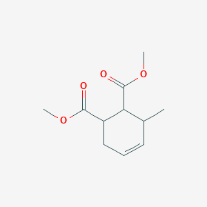 molecular formula C11H16O4 B14167388 Dimethyl 3-methylcyclohex-4-ene-1,2-dicarboxylate CAS No. 64161-85-9