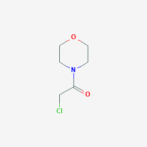 molecular formula C6H10ClNO2 B141675 4-(氯乙酰)吗啉 CAS No. 1440-61-5