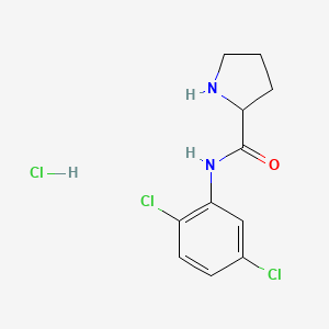 N-(2,5-dichlorophenyl)pyrrolidine-2-carboxamide hydrochloride