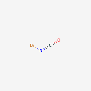 molecular formula CBrNO B14167564 Bromine isocyanate CAS No. 3644-72-2