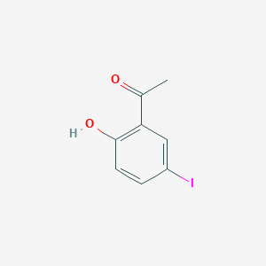 molecular formula C8H7IO2 B1416762 1-(2-Hydroxy-5-iodophenyl)ethanone CAS No. 7191-41-5