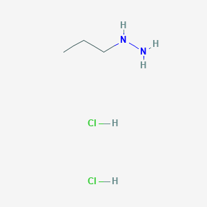 molecular formula C3H12Cl2N2 B1416783 丙基肼二盐酸盐 CAS No. 70629-59-3