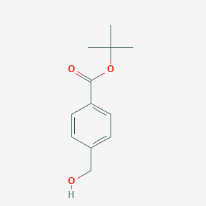 molecular formula C12H16O3 B141679 叔丁基 4-(羟甲基)苯甲酸酯 CAS No. 143726-85-6