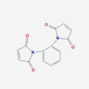 molecular formula C14H8N2O4 B014168 N,N'-o-phenylenedimaleimide CAS No. 13118-04-2