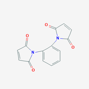 molecular formula C14H8N2O4 B014168 N,N'-2-Phenylenedimaleimide CAS No. 13118-04-2