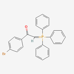 molecular formula C26H20BrOP B14168007 p-Bromobenzoylmethylenetriphenylphosphorane CAS No. 1777-57-7