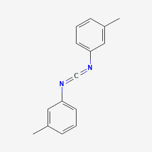 molecular formula C15H14N2 B14168070 N,N'-bis(3-methylphenyl)methanediimine CAS No. 726-28-3