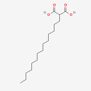 molecular formula C17H32O4 B14168144 Malonic acid, tetradecyl- CAS No. 4475-23-4