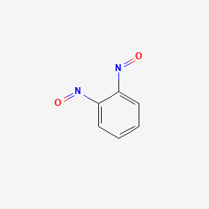 molecular formula C6H4N2O2 B14168182 1,2-Dinitrosobenzene CAS No. 25550-55-4
