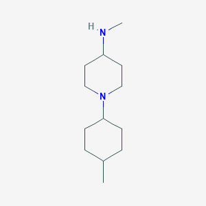 molecular formula C13H26N2 B1416827 N-methyl-1-(4-methylcyclohexyl)piperidin-4-amine CAS No. 1096836-70-2