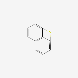 molecular formula C10H6S B14168313 Naphtho(1,8-bc)thiete CAS No. 3968-63-6