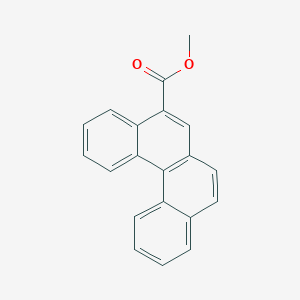 molecular formula C20H14O2 B14168375 Methyl benzo[c]phenanthrene-5-carboxylate CAS No. 4215-50-3