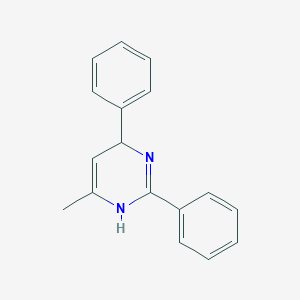 molecular formula C17H16N2 B14168383 6-Methyl-2,4-diphenyl-1,4-dihydropyrimidine CAS No. 7235-49-6
