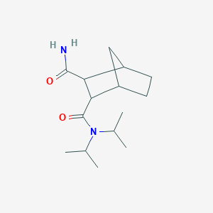 molecular formula C15H26N2O2 B14168402 N~2~,N~2~-Di(propan-2-yl)bicyclo[2.2.1]heptane-2,3-dicarboxamide CAS No. 5288-76-6