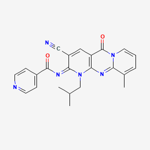 molecular formula C23H20N6O2 B14168499 Agn-PC-0KB7VH CAS No. 4874-95-7