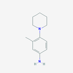 molecular formula C12H18N2 B1416854 3-Methyl-4-(piperidin-1-yl)aniline CAS No. 85984-37-8