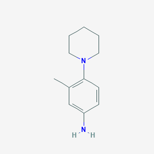 molecular formula C12H18N2 B1416854 3-Methyl-4-(1-piperidinyl)aniline CAS No. 85984-37-8