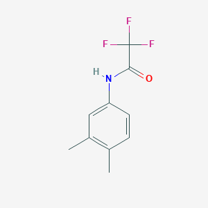 molecular formula C10H10F3NO B14168779 N-(3,4-dimethylphenyl)-2,2,2-trifluoroacetamide CAS No. 5112-04-9
