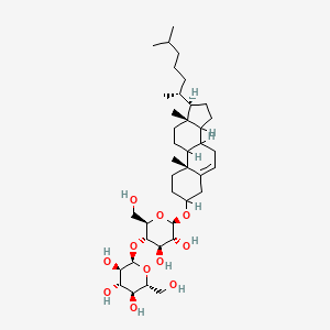 molecular formula C39H66O11 B14168781 Cholesteryl beta-maltoside CAS No. 40653-09-6