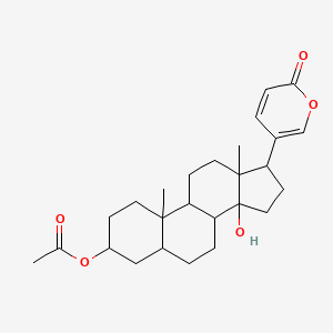 molecular formula C26H36O5 B14168789 Acetylbufalin CAS No. 4029-66-7