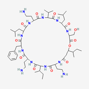 molecular formula C54H92N12O12 B14168805 Permetin A CAS No. 71888-70-5